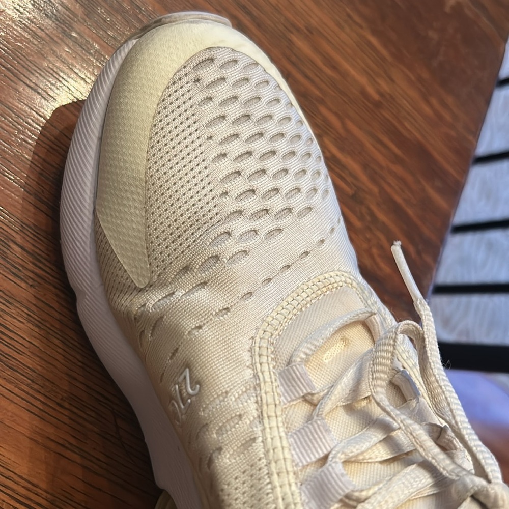 Nike air max 270 women's 8.5 chalk cream - Picture 6 of 7